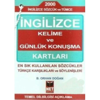 Ingilizce Kelime Ve Günlük Konuşma Kartları Bin Orhan Doğan