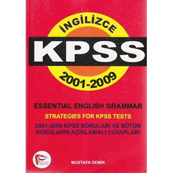 Ingilizce Kpss 2001-2009 Essential English Grammar