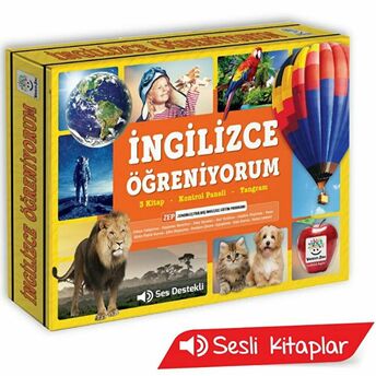 Ingilizce Öğreniyorum – Ses Destekli (Zeka Testleri, Düşünme Becerileri, Oyun Tabanlı Öğretim) Kolektif