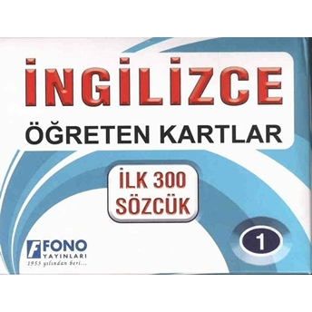 Ingilizce Öğreten Kartlar Ilk 300 Sözcük Kolektif