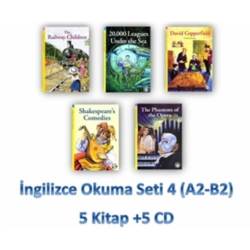 Ingilizce Okuma Seti 4 (A2-B2) 5 Kitap 5 Cd Kolektif