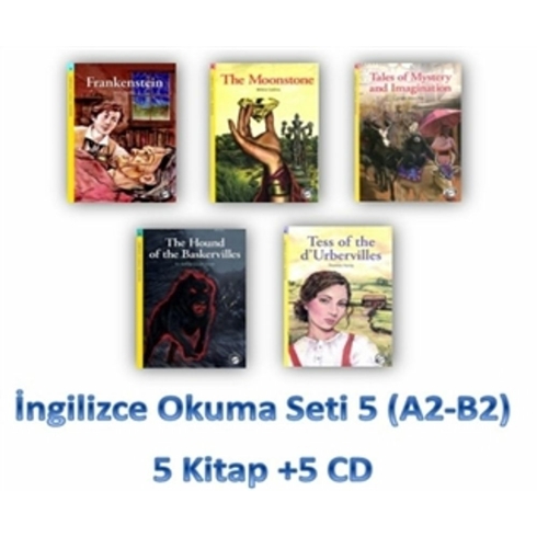 Ingilizce Okuma Seti 5 (A2-B2) 5 Kitap 5 Cd Kolektif