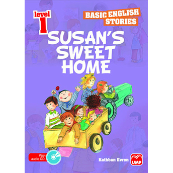 Ingilizce Öyküler Level 1 Susan'S Sweet Home (5 Stories In This Book) Kathban Evren