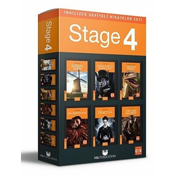 Ingilizce Seviyeli Hikayeler Seti - Stage-4 Kolektıf