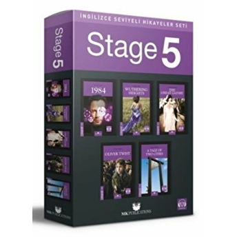 Ingilizce Seviyeli Hikayeler Seti - Stage-5 Kolektıf