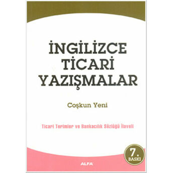 Ingilizce Ticari Yazışmalar Coşkun Yeni