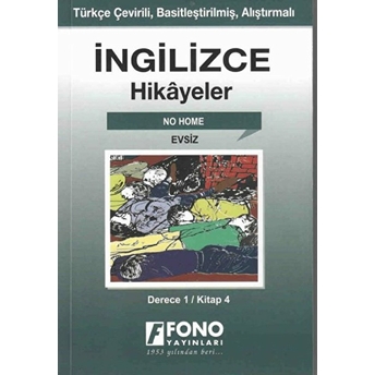 Ingilizce -Türkçe Evsiz (1-D) Hikaye Kitabı Kolektif