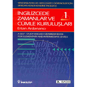 Ingilizcede Zamanlar Ve Cümle Kuruluşları Cilt 1 Ertan Ardanancı