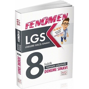 Inovasyon Lgs Fenomen Tamamı Çözümlü 8 Deneme Sınavı (Yeni) Kolektif