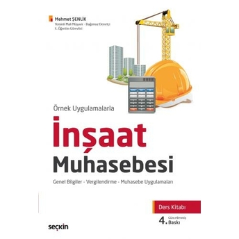 Inşaat Muhasebesi Ders Kitabı Mehmet Şenlik