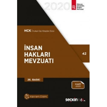 Insan Hakları Mevzuatı Seçkin Remzi Özmen