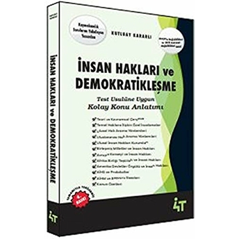 Insan Hakları Ve Demokratikleşme 2019 Kutluay Kararlı