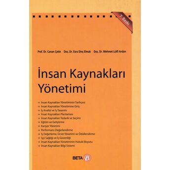 Insan Kaynakları Yönetimi Canan Çetin, Esra Dinç Elmalı, Mehmet Lütfi Arslan