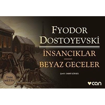 Insancıklar Beyaz Geceler (Mini Kitap) Fyodor Mihayloviç Dostoyevski