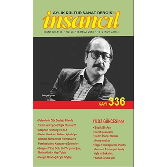 Insancıl Dergisi Sayı: 336 Temmuz 2018 Kolektif