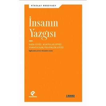 Insanın Yazgısı Nikolay Aleksandroviç Berdyaev