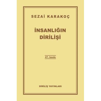 Insanlığın Dirilişi Sezai Karakoç