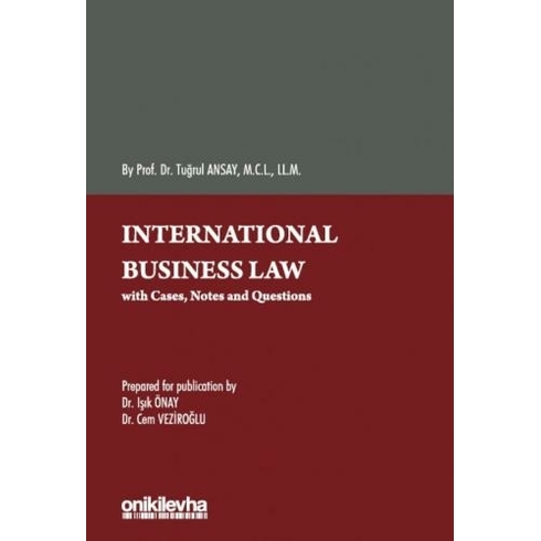 International Business Law Tuğrul Ansay