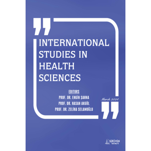 International Studies In Health Sciences Engin Şahna