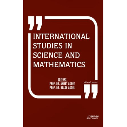 International Studies In Science And Mathematics Ahmet Aksoy