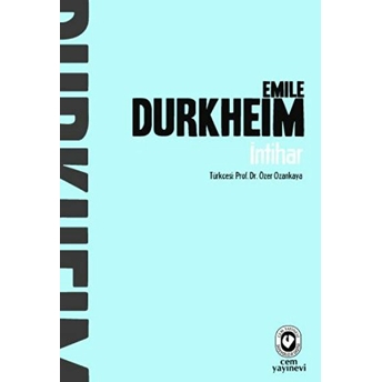 Intihar Emile Durkheim