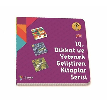 Iq Dikkat Ve Yetenek Geliştiren Kitaplar Serisi Level 2 (3 Kitap Takım) 5+ Yaş