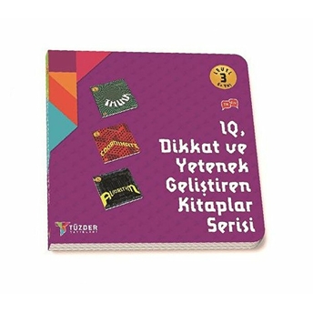 Iq Dikkat Ve Yetenek Geliştiren Kitaplar Serisi Level 3 (3 Kitap Takım) 5+ Yaş