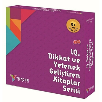 Iq Dikkat Ve Yetenek Geliştiren Kitaplar Serisi Seti Level 1-2-3 (9 Kitap Takım) 5+ Yaş