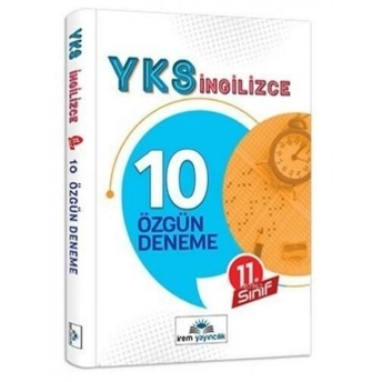 Irem Yayınları 11. Sınıf Yks Ingilizce 10 Özgün Deneme Komisyon