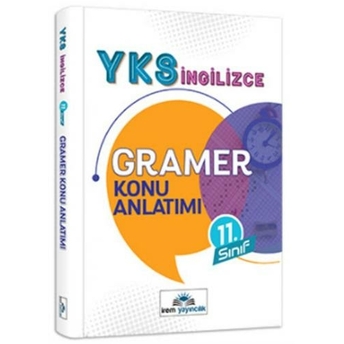 Irem Yayınları 11. Sınıf Yks Ingilizce Gramer Konu Anlatımı Komisyon