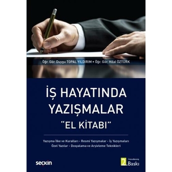 Iş Hayatında Yazışmalar El Kitabı Duygu Topal Yıldırım