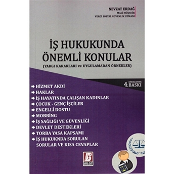 Iş Hukukunda Önemli Konular Nevzat Erdağ