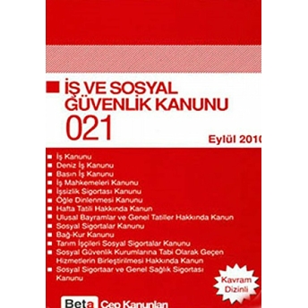 Iş Ve Sosyal Güvenlik Kanunu Celal Ülgen