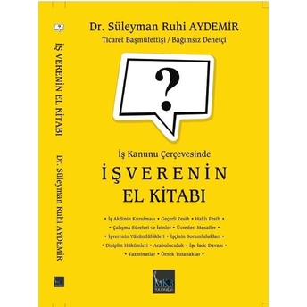 Iş Verenin El Kitabı Süleyman Ruhi Aydemir