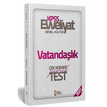 Isem 2021 Evveliyat Kpss Genel Kültür Vatandaşlık Çek Kopar Yaprak Test (Yeni) Kolektıf