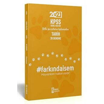 Isem 2021 Farkındaisem Kpss Genel Kültür Tarih 20 Deneme Kolektıf