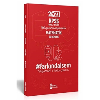 Isem 2021 Farkındaisem Kpss Genel Yetenek Matematik 20 Deneme Kolektıf