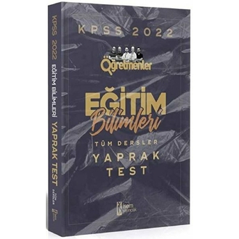 Isem 2022 Kpss Eğitim Bilimleri Yaprak Test (Iadesiz)