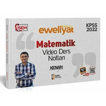 Isem 2022 Kpss Genel Yetenek Matematik Video Ders Notu (Iadesiz)