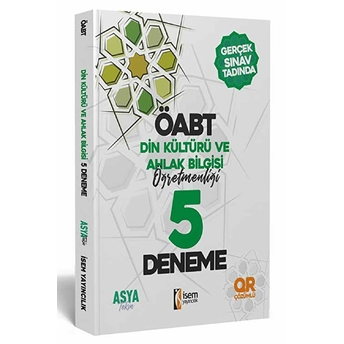 Isem 2022 Öabt Din Kültürü Ve Ahlak Bilgisi Öğretmenliği 5 Deneme Dijital Çözümlü (Iadesiz)