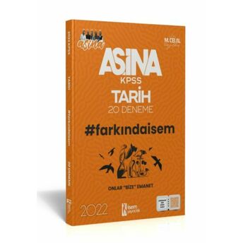 Isem Yayıncılık 2022 Aşina Farkındaisem Kpss Tarih 20 Deneme Mehmet Celal Özyıldız