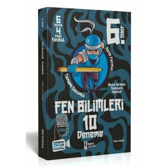 Isem Yayıncılık 2023 6. Sınıf Fen Bilimleri 10 Deneme Tufan Genç