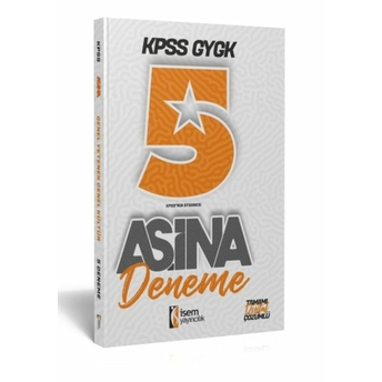 Isem Yayıncılık 2024 Kpss Genel Yetenek Genel Kültür 5 Deneme Komisyon