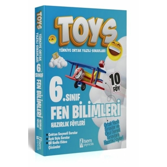 Isem Yayıncılık 2024 Toys 6. Sınıf Fen Bilimleri Hazırlık Föyleri Komisyon