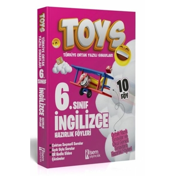 Isem Yayıncılık 2024 Toys 6. Sınıf Ingilizce Hazırlık Föyleri Komisyon