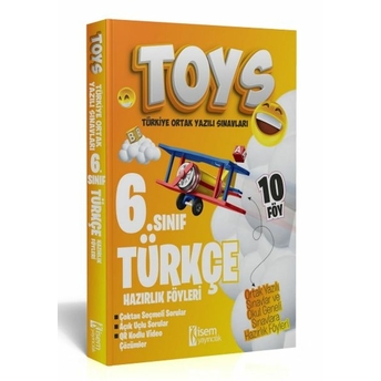 Isem Yayıncılık 2024 Toys 6. Sınıf Türkçe Hazırlık Föyleri Komisyon