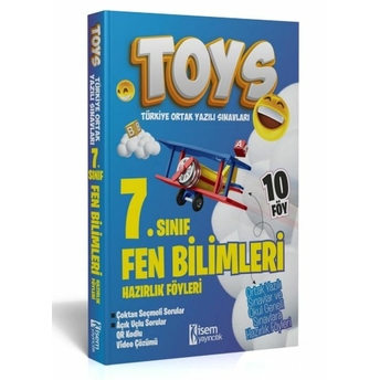 Isem Yayıncılık 2024 Toys 7. Sınıf Fen Bilimleri Hazırlık Föyleri Komisyon