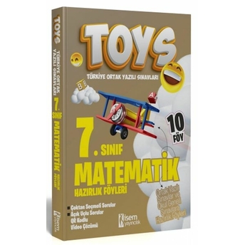 Isem Yayıncılık 2024 Toys 7. Sınıf Matematik Hazırlık Föyleri Komisyon