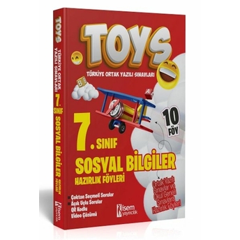 Isem Yayıncılık 2024 Toys 7. Sınıf Sosyal Bilgilerhazırlık Föyleri Komisyon