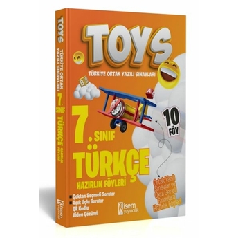 Isem Yayıncılık 2024 Toys 7. Sınıf Türkçe Hazırlık Föyleri Komisyon